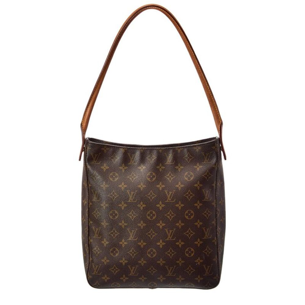 Louis Vuitton Brown Monogram Canvas Looping Gm (Authentic Pre-Loved)
